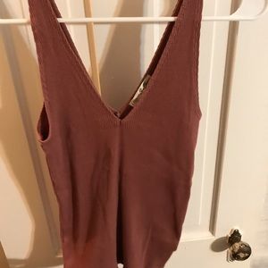 Express Mauve Deep V Tank